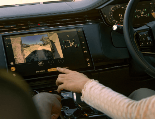 Interior range rover